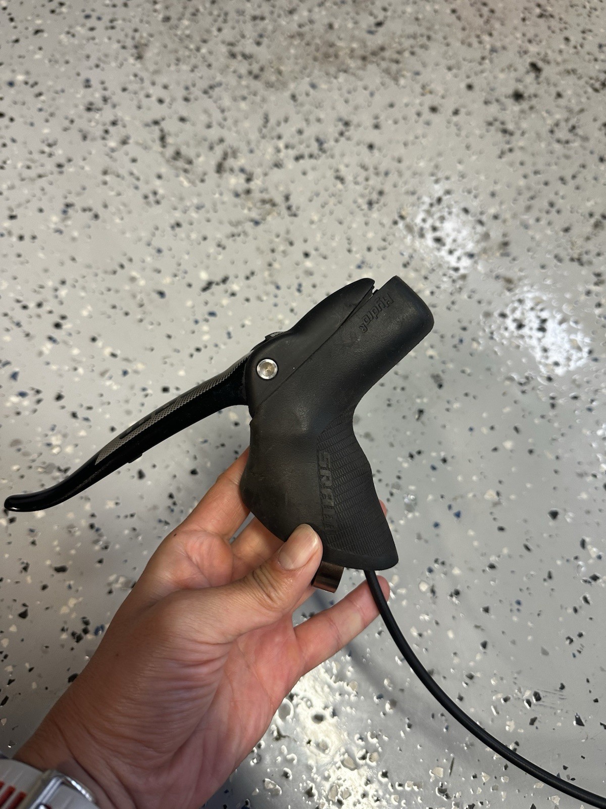 SRAM Rival 11 Speed, shift lever pair + rear derailleur + brakes