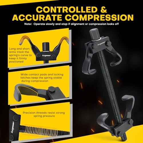 Coil Spring Compressor Tool Set – Automotive Coil Spring Compressor