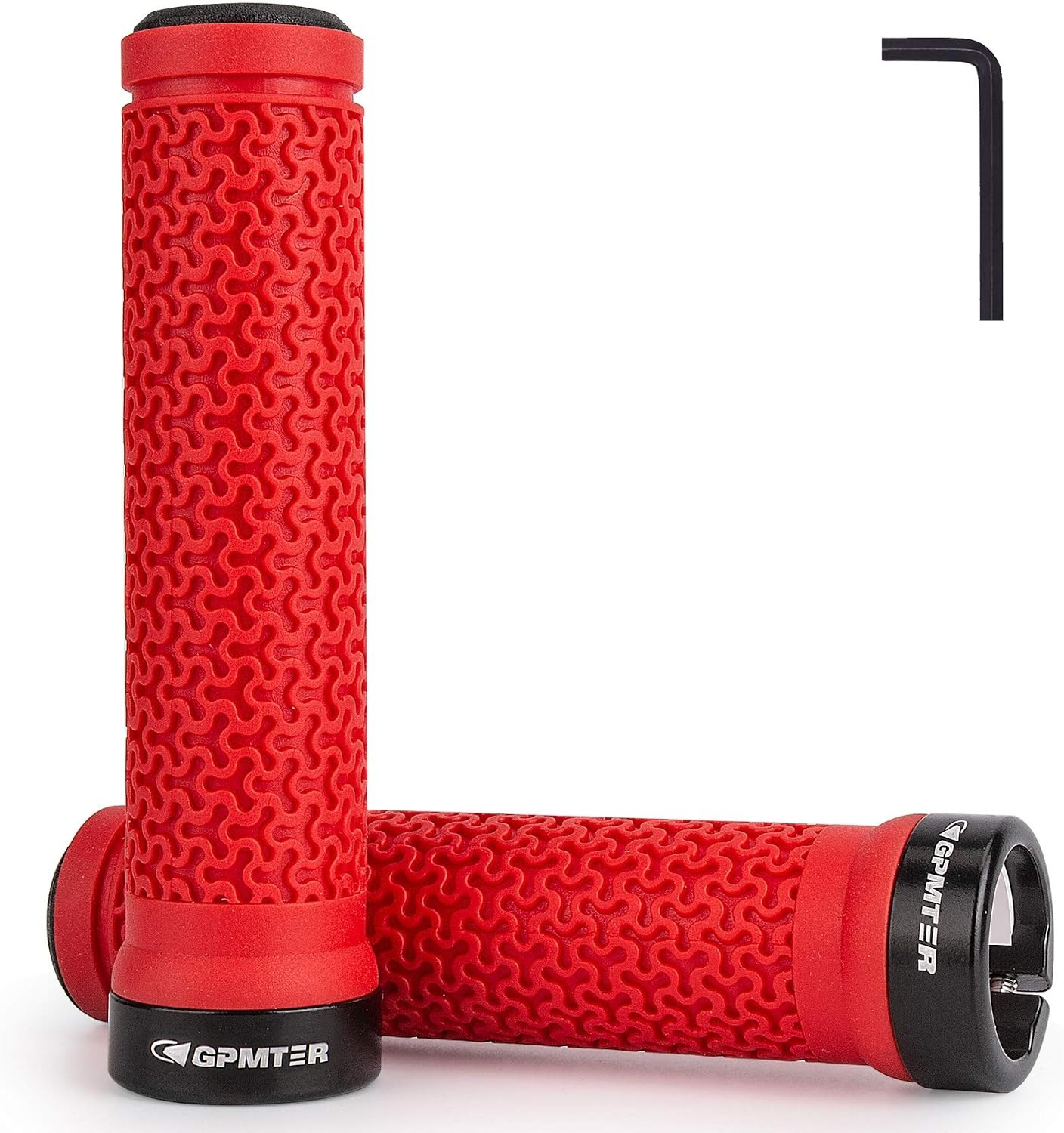 Non-Slip Lock on Bike Handlebar Grips for BMX,Mountain,MTB,Beach Cruiser,Scooter