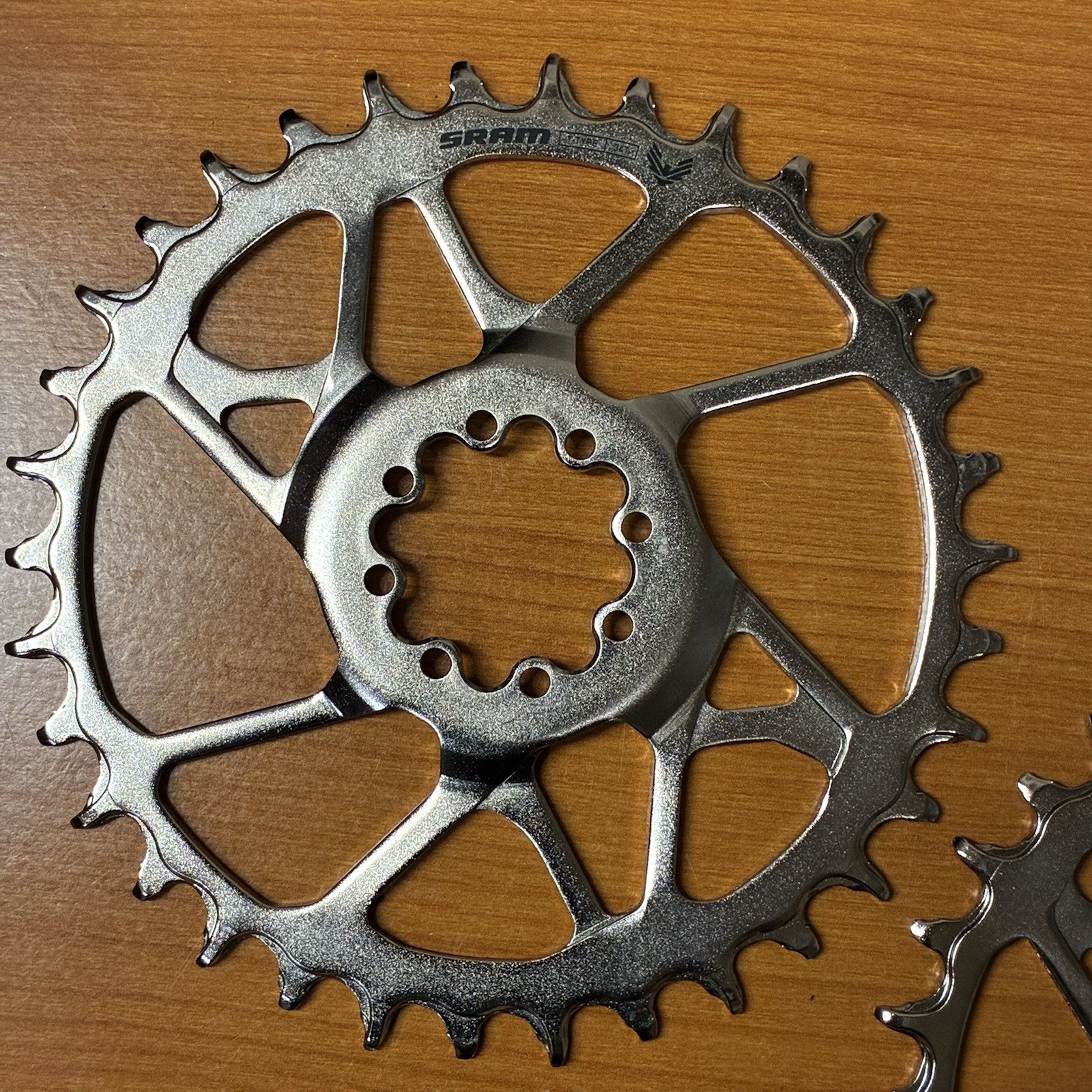 Lot of Three SRAM Eagle 90 T-Type Direct Mount Steel Chainrings – 30t, 32t, 34t