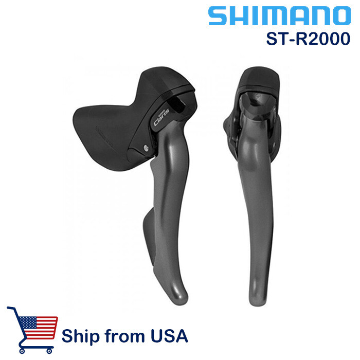 Shimano Claris STI ST R2000 Shift Brake Levers Right Left 2×8 Speed Road Bike