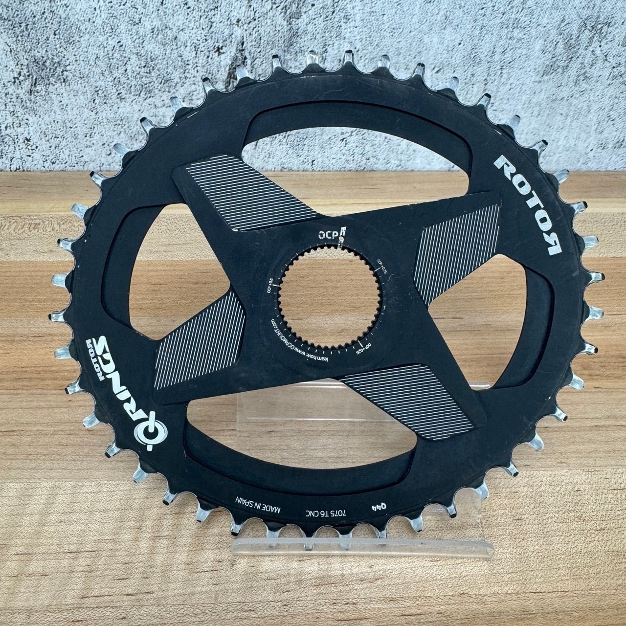 Rotor Q-Rings Oval OCP Direct Mount 44T 1x Bike Chainring 112g