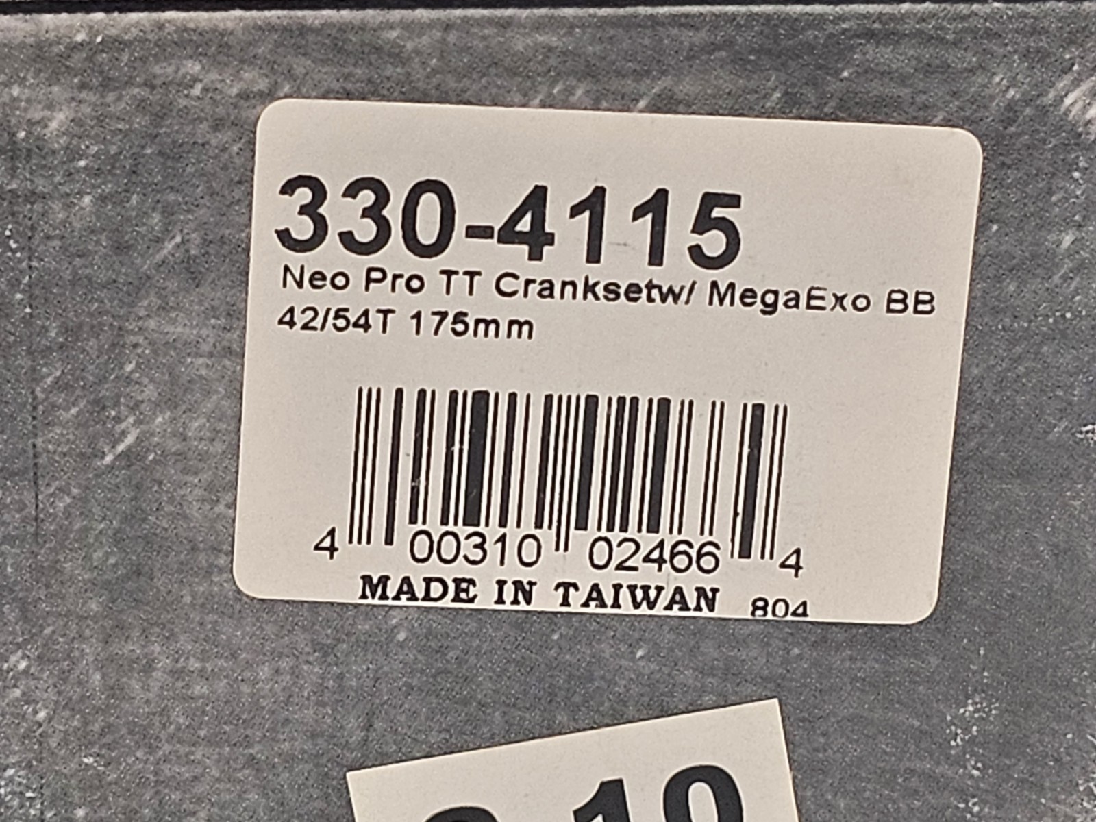 FSA Neo Pro TT Carbon Crankset MegaExo 175mm 54/42 New in Box w/ BB Triathlon