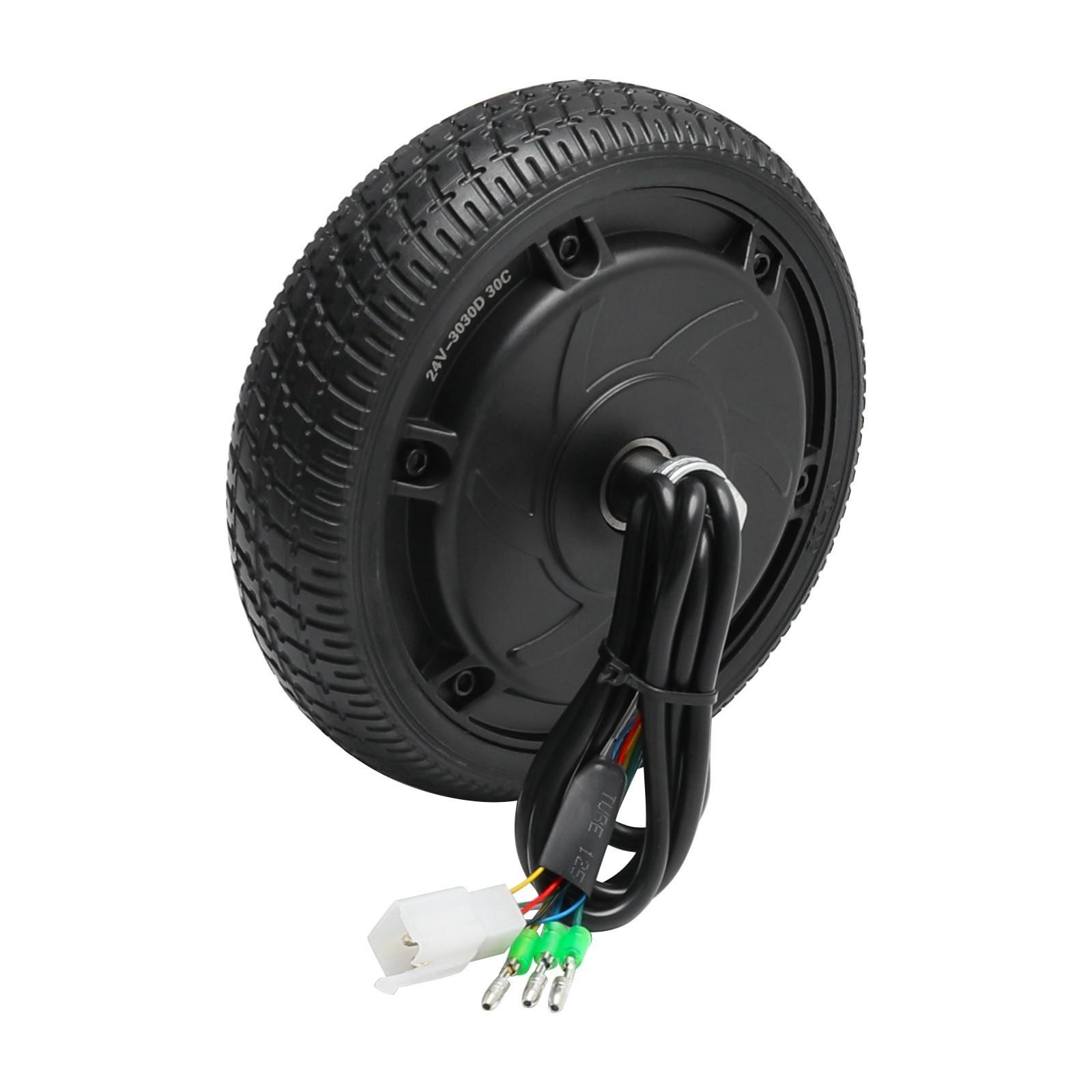 Electric Bike Hub Motor Kit 24V 250W Brushless Motor 6.5″Wheel Wheelbarrow EBike