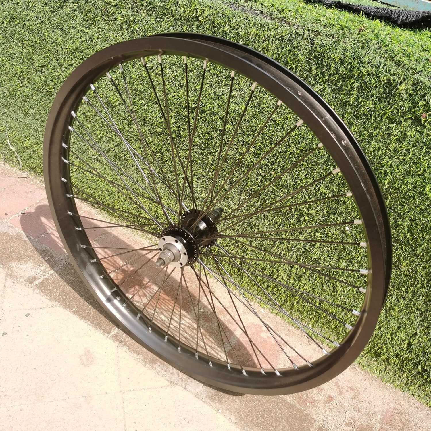 26″ Bike Spokes Rimset Double Wall Aluminum w/Freewheel &26″ Bike Fork w/Headset