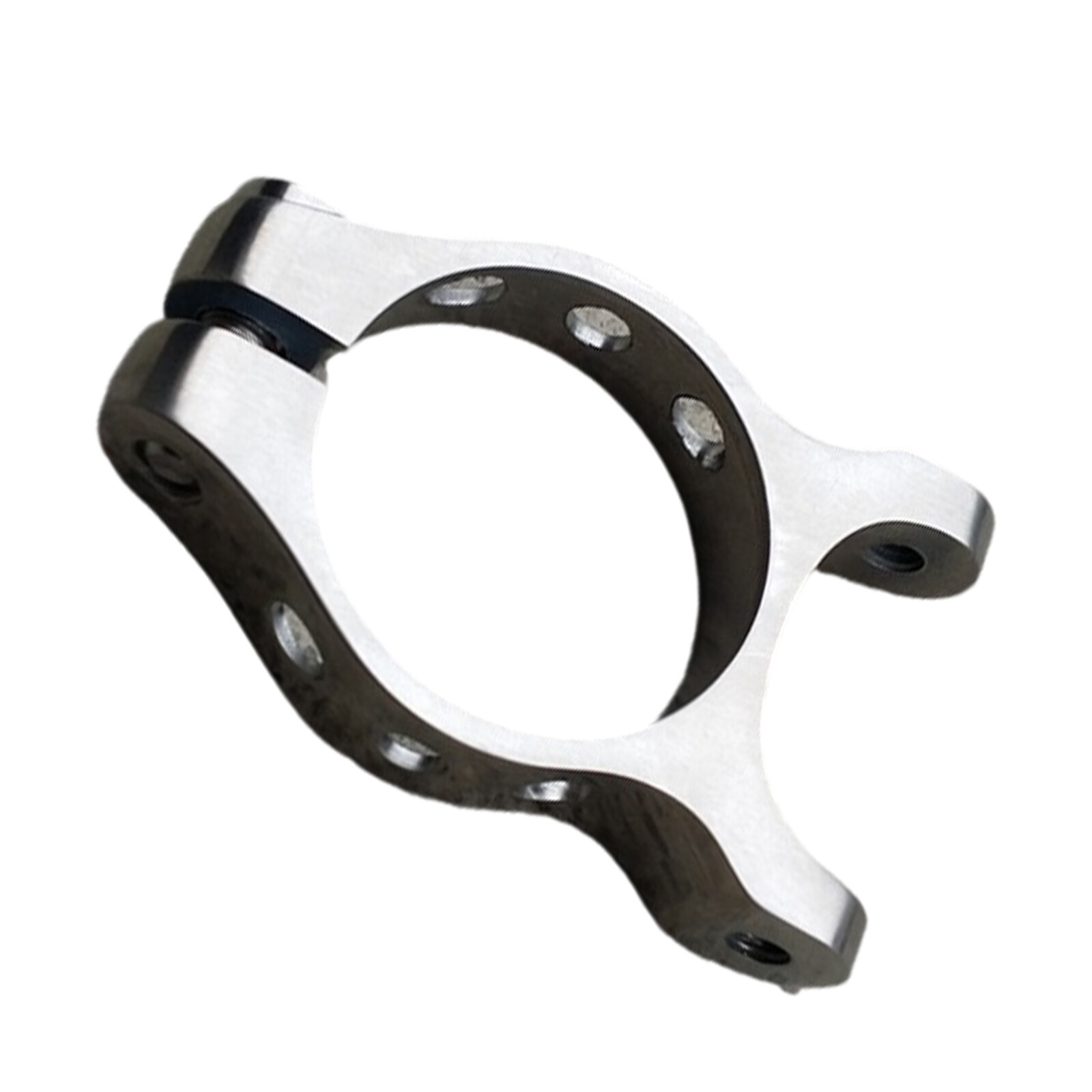 Titanium Seatpost Clamp With Rear Rack Holder 34.9mm For MTB Road Bike