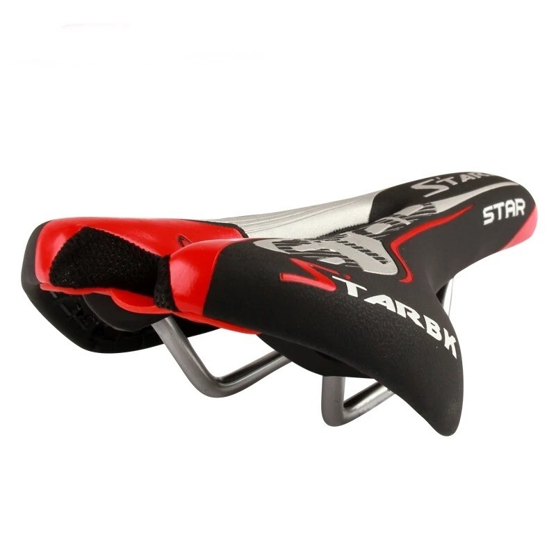 Bicycle Skidproof Saddle Mountain Bike Cushion Seat Cycling Road Faux Leather