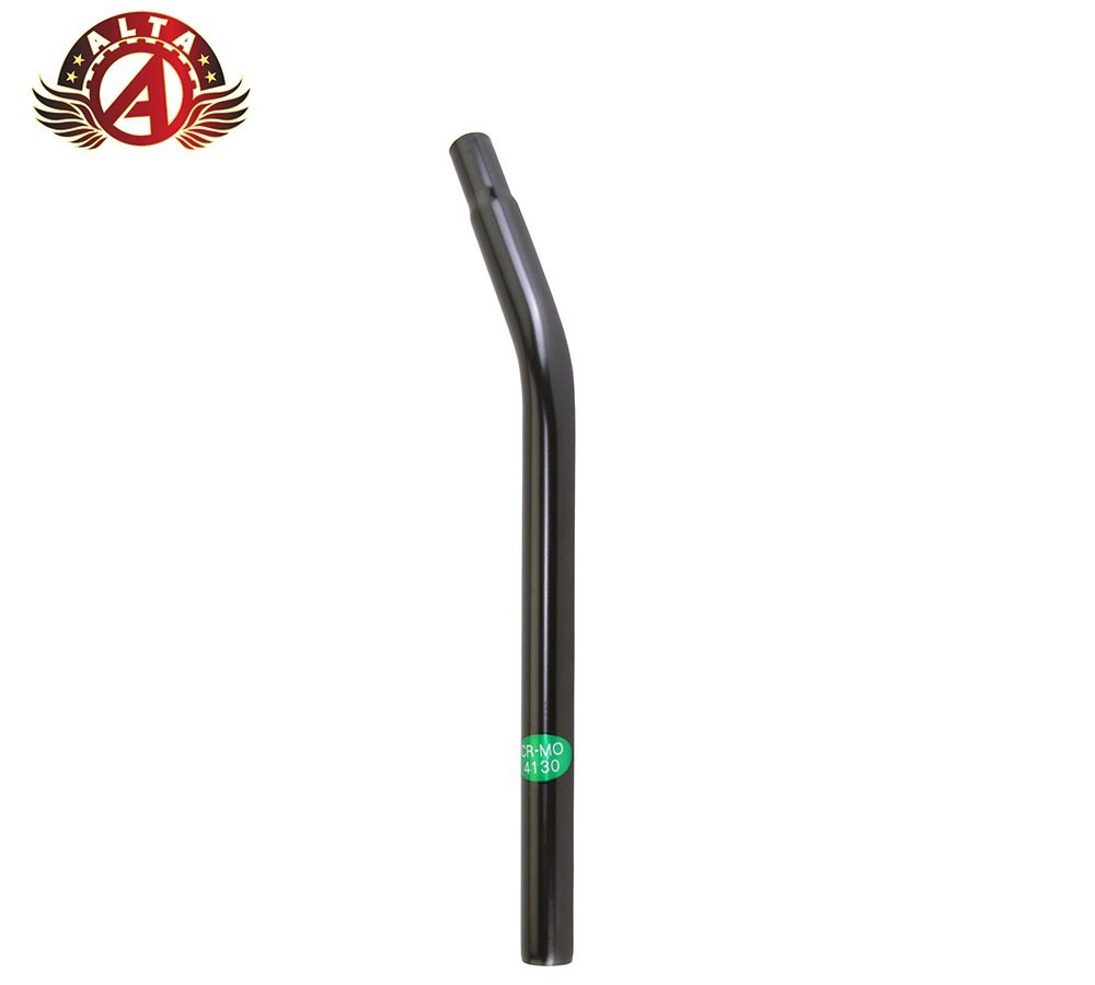 ALTA BMX CRO-MO Layback Seat Post without Support 25.4mm Black