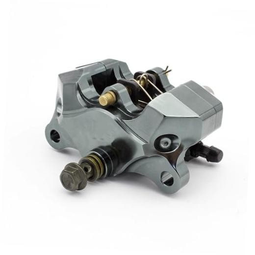 84mm Motorcycle Brake Caliper 2 Pistons Rear Disc Braking Master Cylinder gray