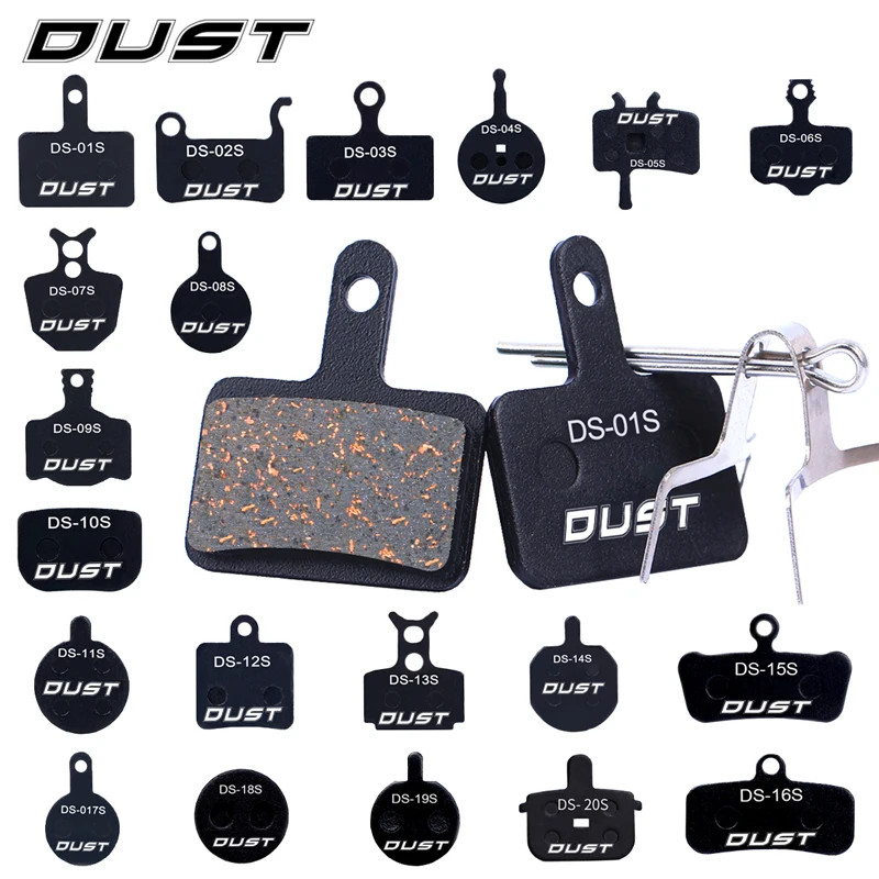 Semi Metal Bike Disc Brake Pads Shimano XT XTR SRAM BB5 BB7 MTB 1Pair