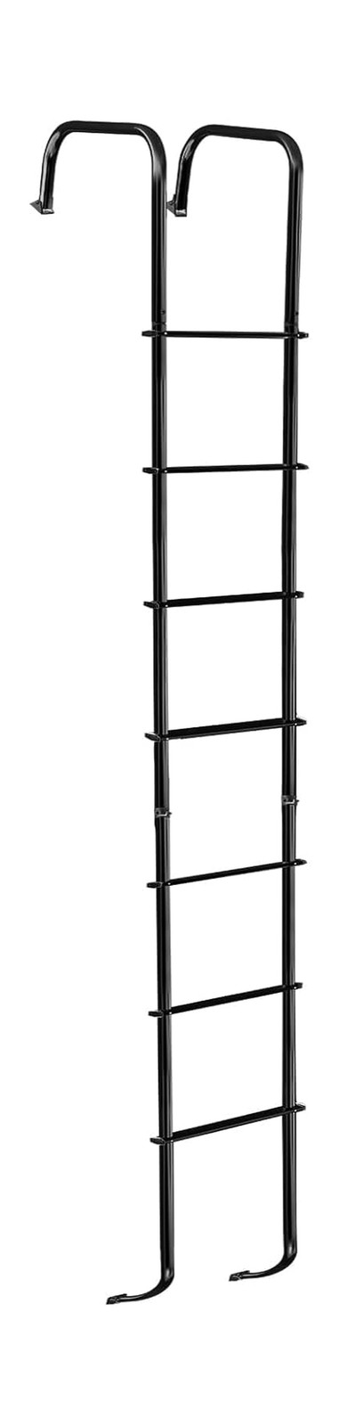 Universal Exterior RV Ladder, 7.6FT-8.4FT Aluminum Travel Trailer Ladder, 250…