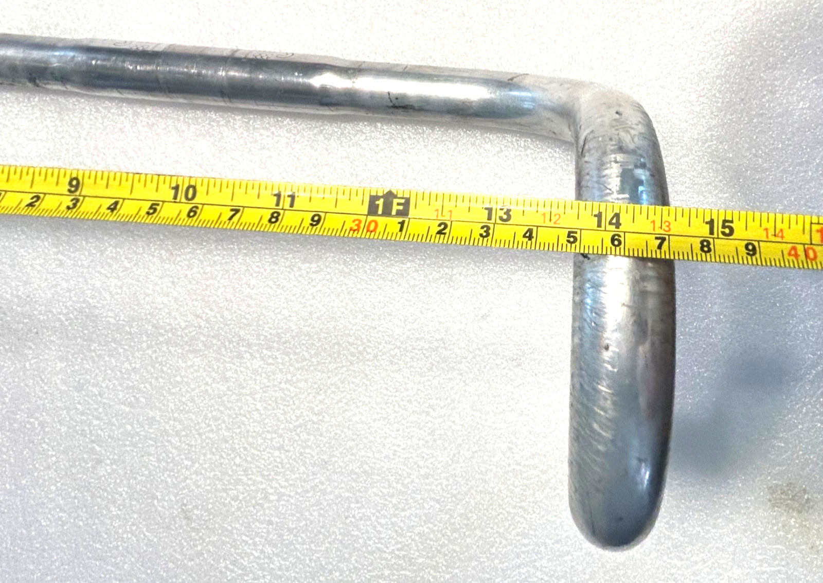 3TTT -HAND BAR – ALLOY – ROAD BIKE – SILVER – 26.0 / 38CM. – VINTAGE – USED