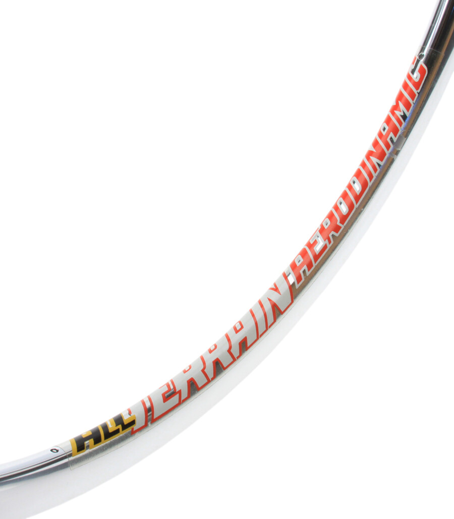 Saavedra AllTerrain Aerodynamic Rims Pair 26″ MTB 28h Disc Polished Silver NEW