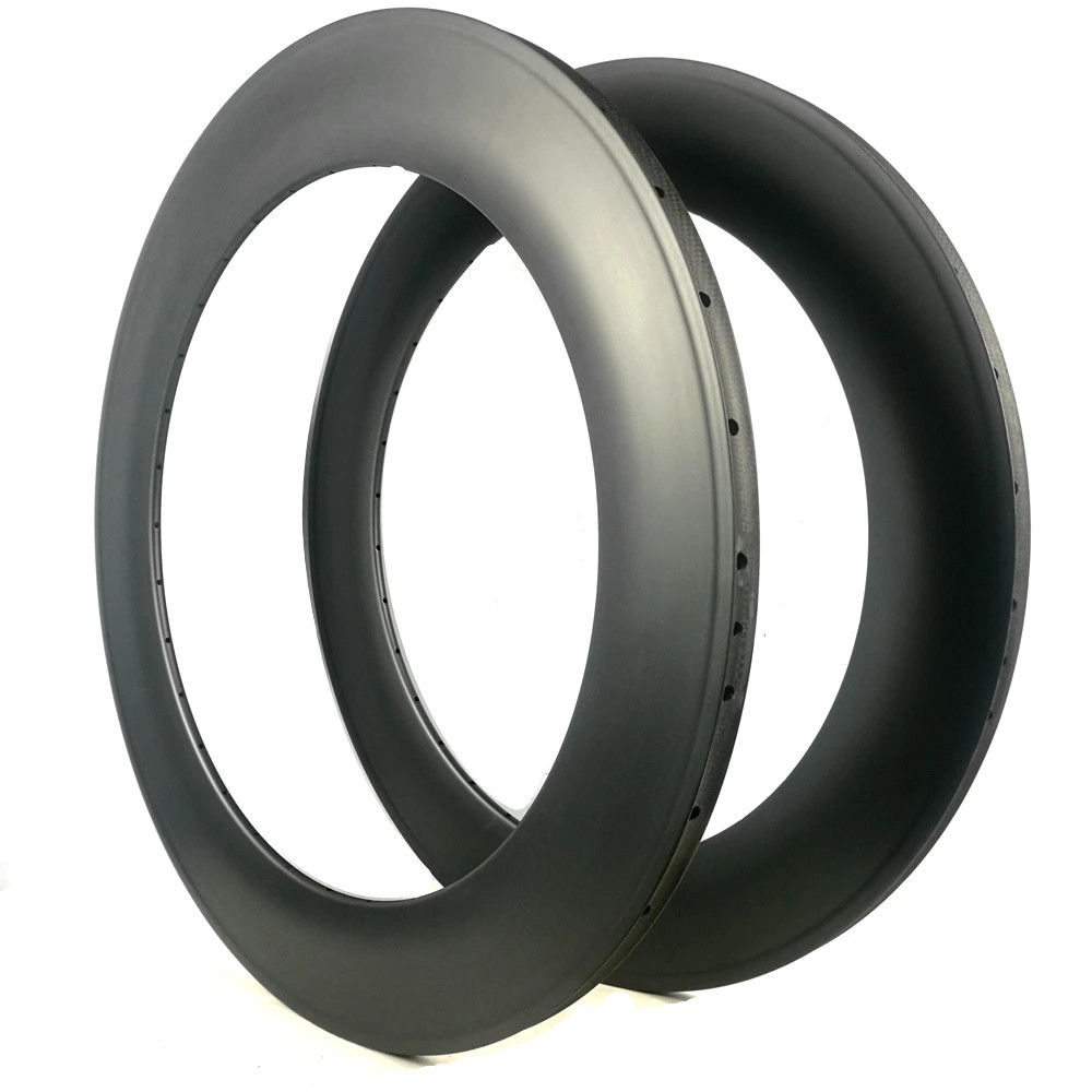 Road Bike 700C Full Carbon Fiber Rims 23/25mm Width Depth 88mm Clincher Rings