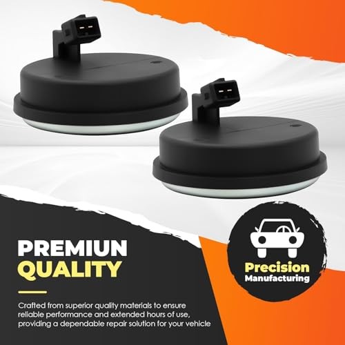 527512B100 2PC Set Rear Hub Bearing ABS Speed Sensor Compatible with 2007-2017