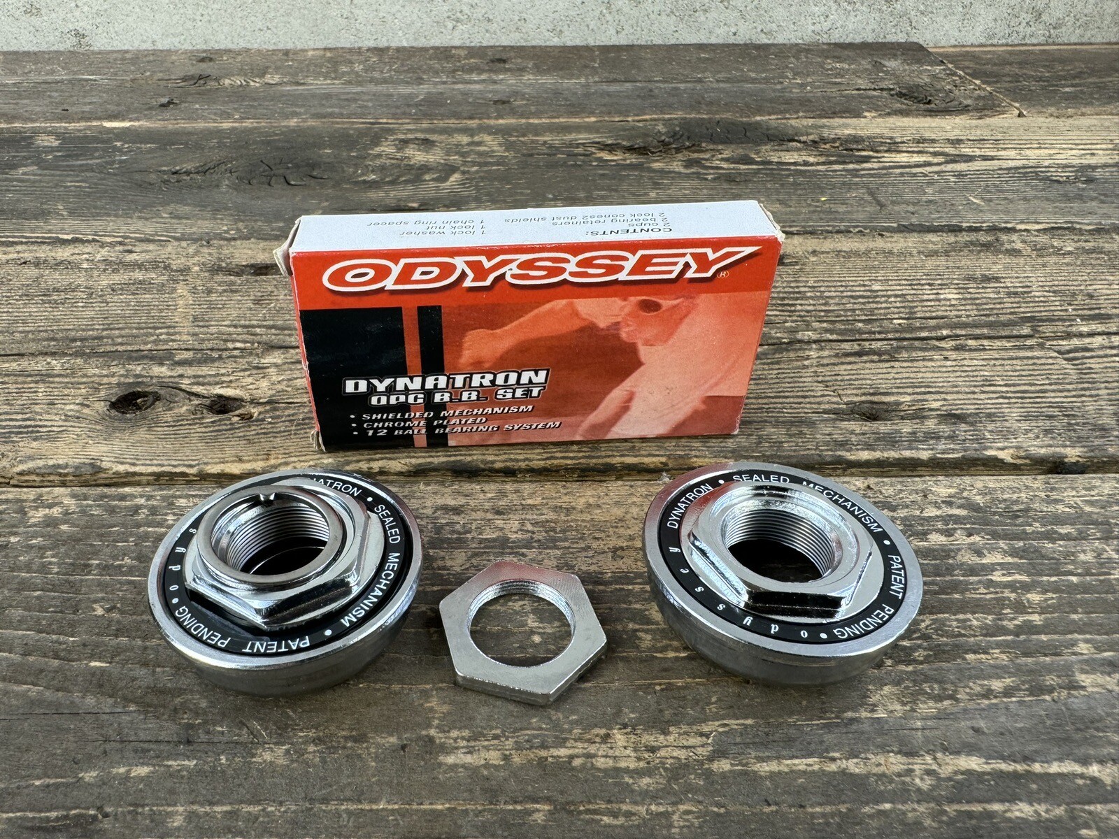 Odyssey Dynatron Opc Bottom Bracket Set NOS 24t Old Mid School Vintage