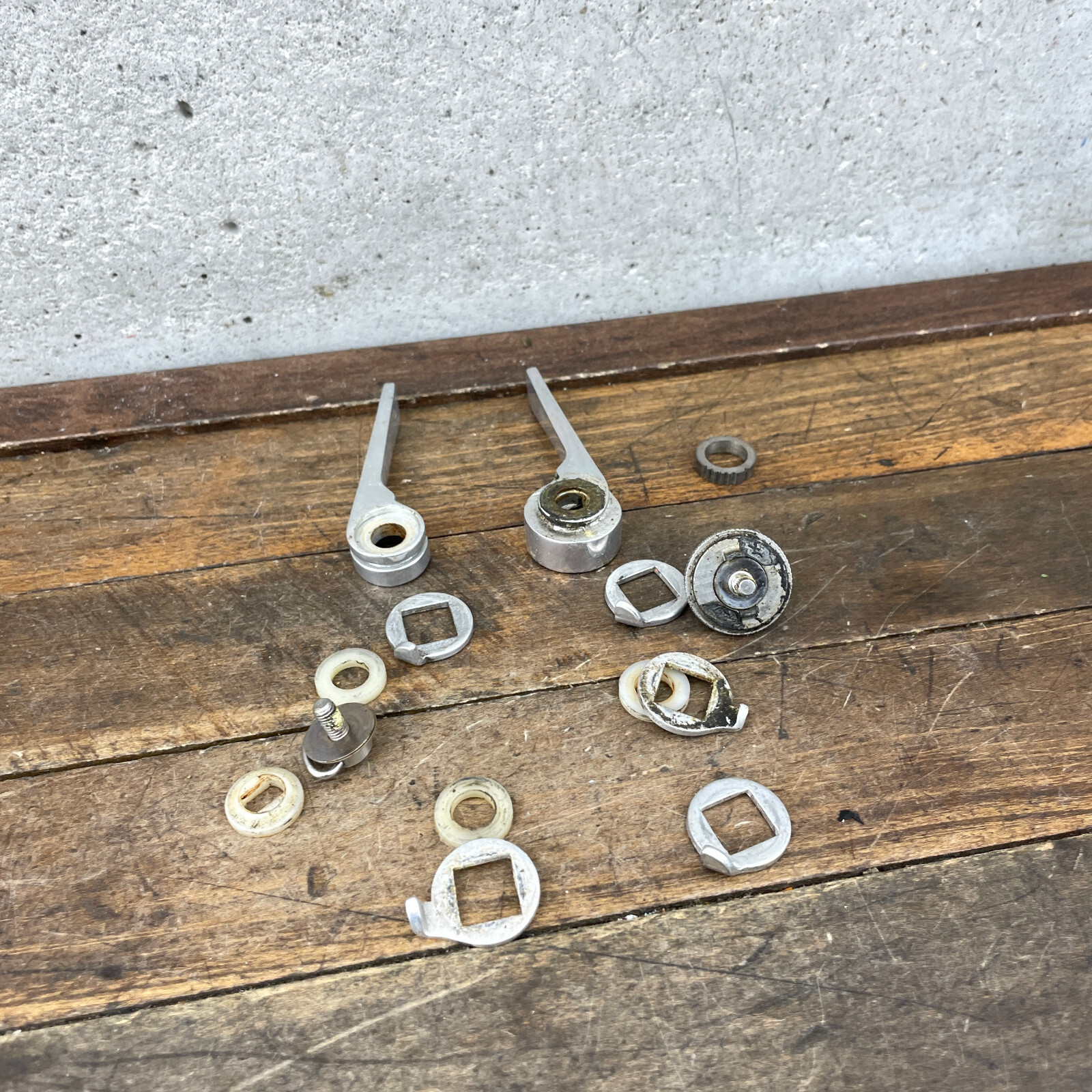 Vintage Campagnolo Syncro Shifter Set Down Tube Braze On Index Shifter Record A4