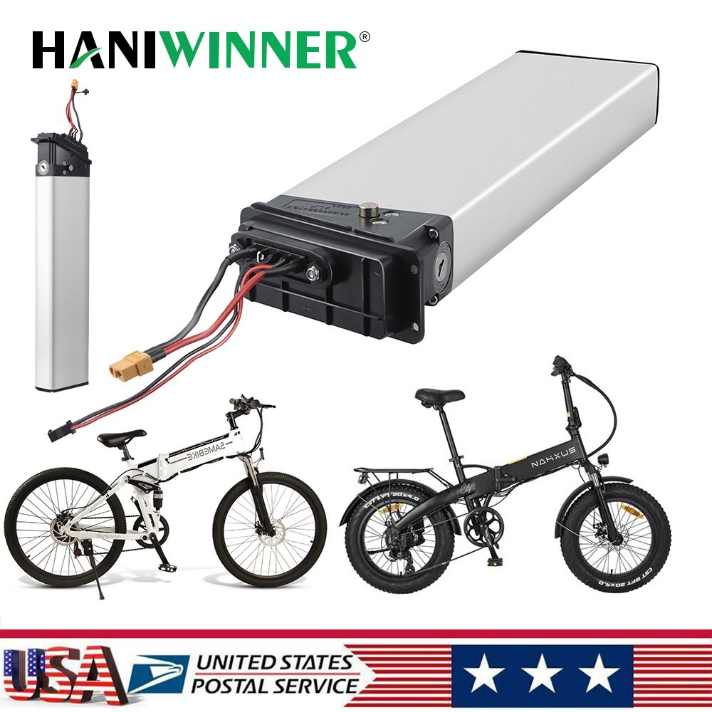 HaniWinner 48V 10Ah Replacement Battery for SAMEBIKE 20LVXD30II Electric Bicycle