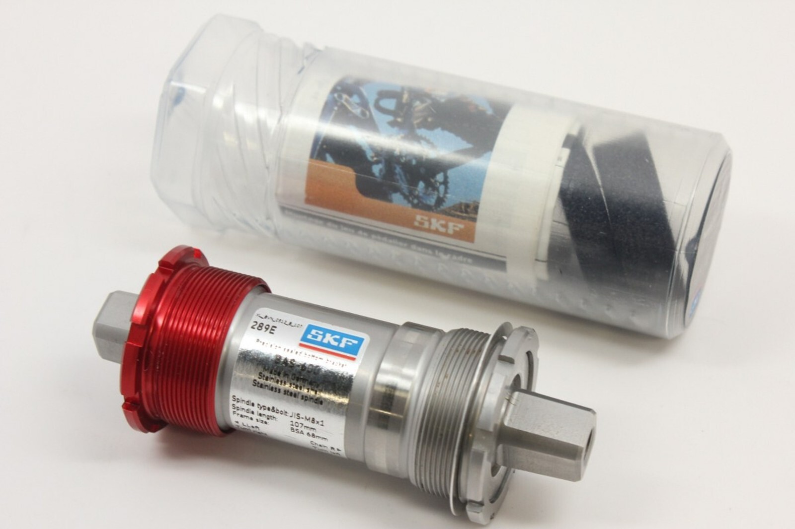 NOS English SKF BB Bottom Bracket ISO & JIS Square Taper Spindle SELECT-A-LENGTH