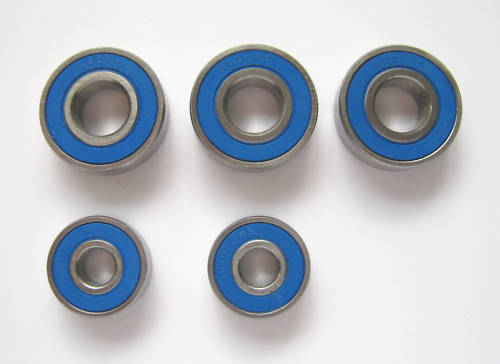 AKSIUM 18,12, 10, 08 HYBRID CERAMIC BEARING FRONT & REAR WHEEL UPDATED LISTING