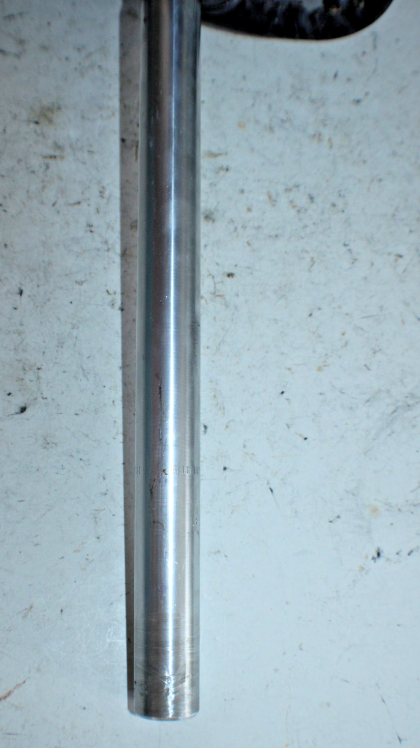 Promax Seatpost Seat Tube 250/26.8mm 0 Offset Silver Trek Saddle Fast US Shipper