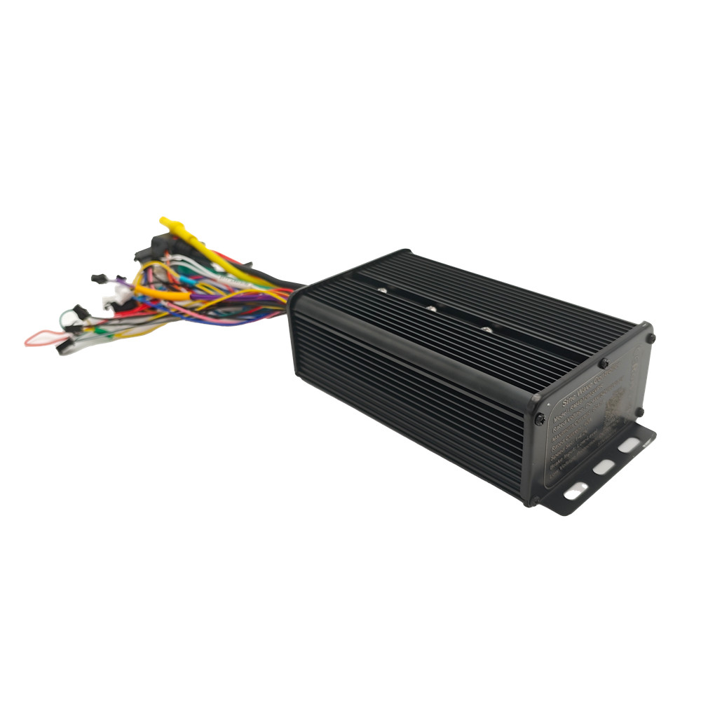 eBike Sine Wave Controller 80A 48V 60V 72V 2600W-4000W with Color Display LCD