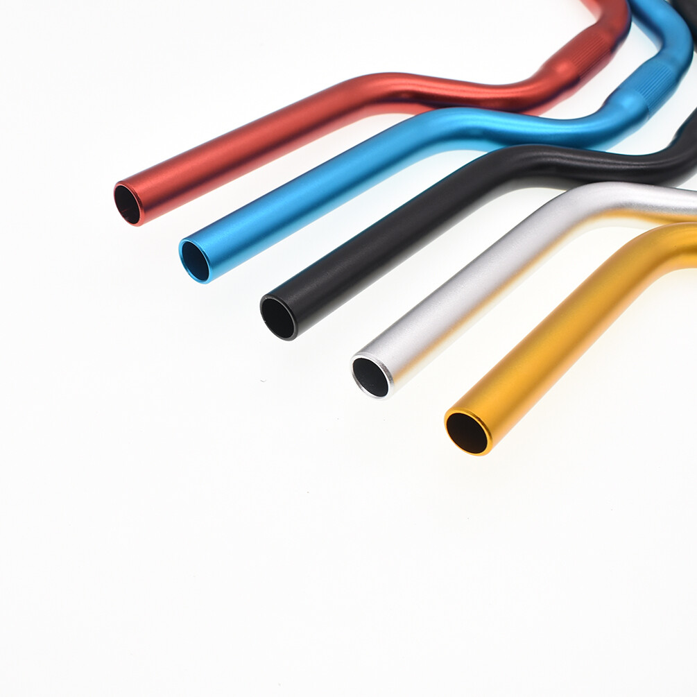 Low Rise M Handlebar for BROMPTON in Black Silver Gold Red Blue