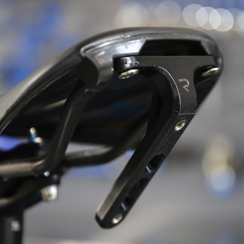 Bike Bottle Mount 3D Printed Plastic for Swat Saddle System with Metal Holes
