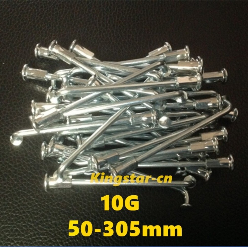 10G Electric Bicycle 10g E-bike Spoke & Nipples in Rim Dia. 3.0MM 36Pcs 50-305MM