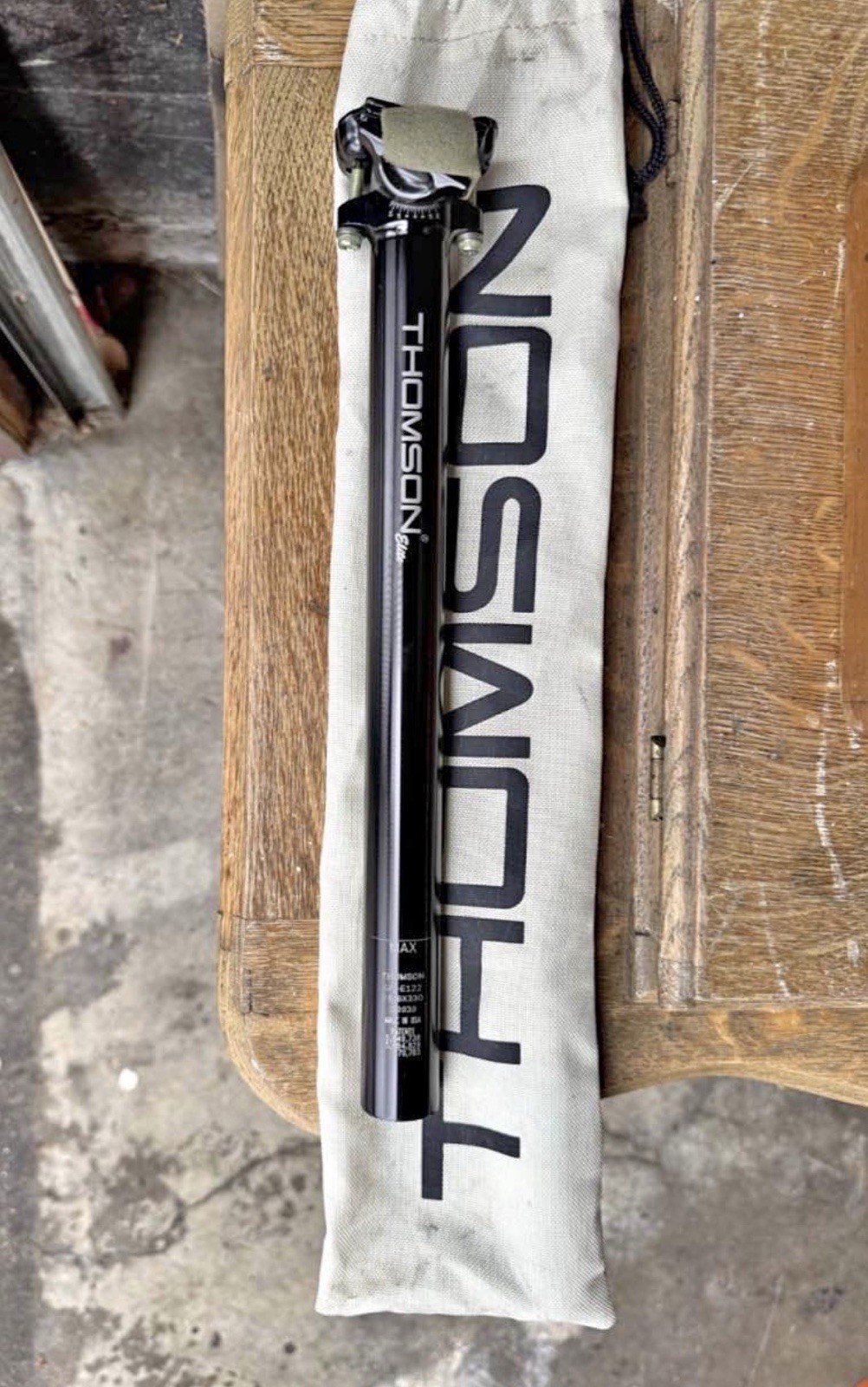 NEW Thomson Elite Micro Adjust seat post — 28.6mm X 330mm