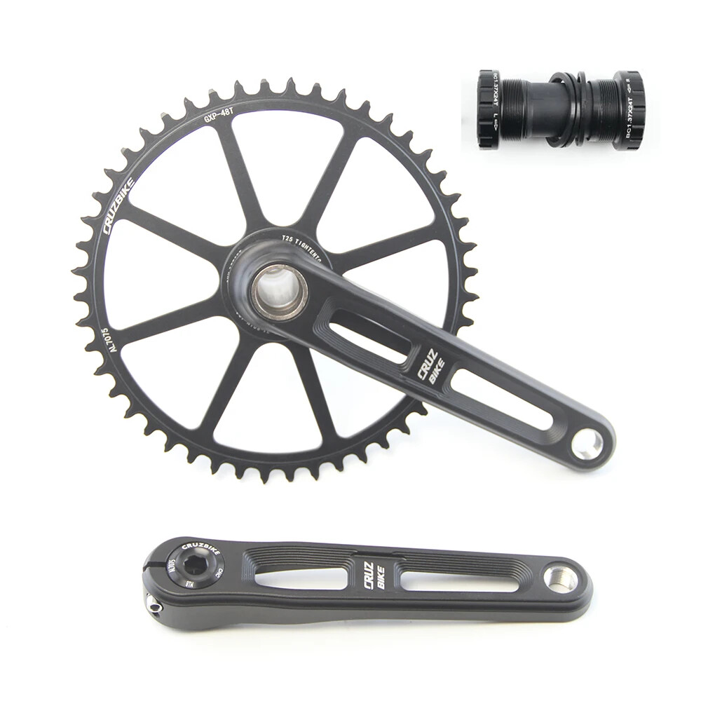 155/160/165/170/175mm Folding BIke/Road Bike Crankset BB Hollow Tech Sprocket