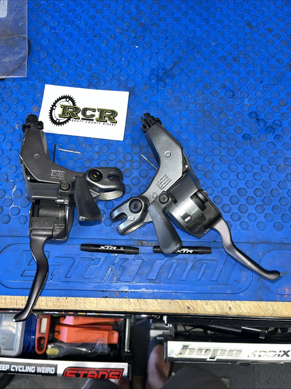 Shimano XTR ST-M960 3×9 STI Shifter Brake Lever Combo V brake