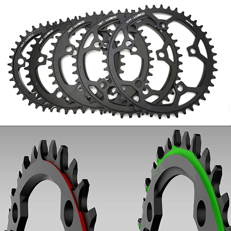 110BCD Chainring Narrow Wide Round Chain Ring 36 38 40 42 44T for Mountain Bike