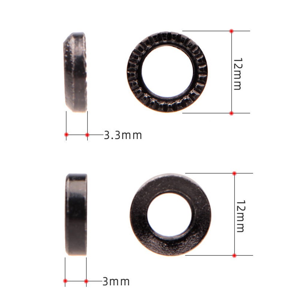 Bike Caliper Screw High-carbon Steel Screw Bike Maintenance Black Color