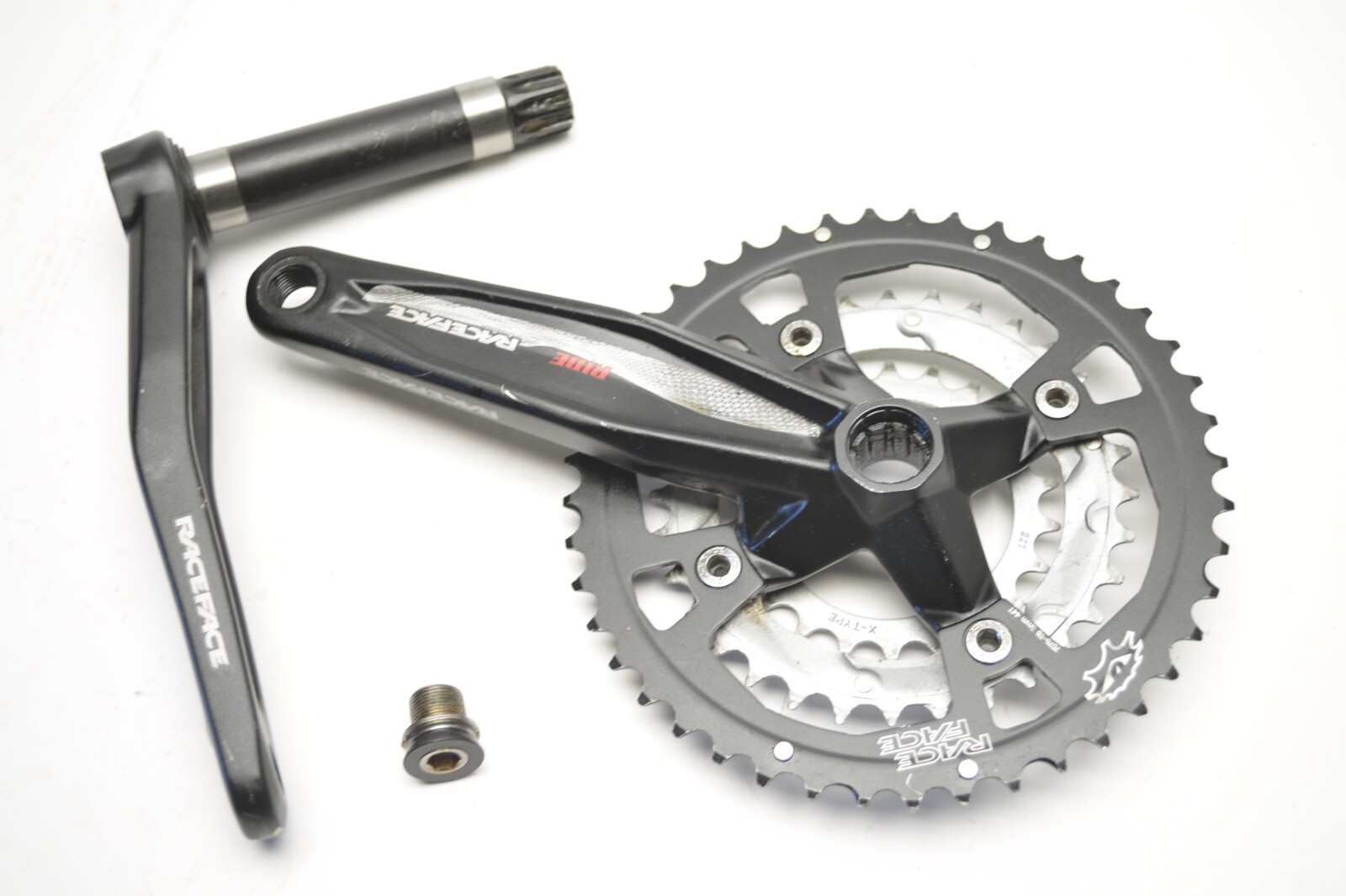 RACE FACE RIDE 175 MM MTN DH BICYCLE 44/32/22 TOOTH 190 MM BB CRANK SET