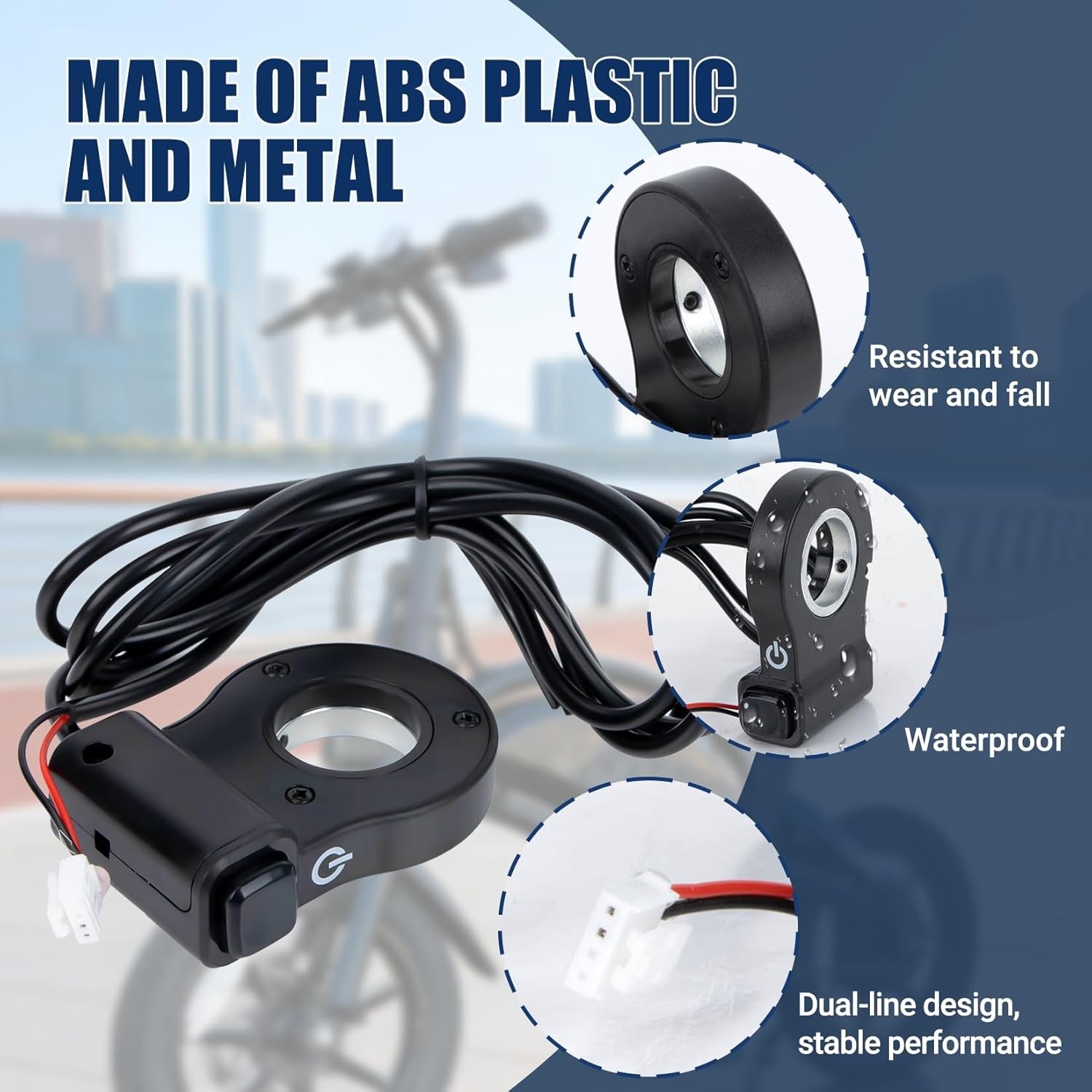 Ebike Power Switch 36V for Jetson Bolt Pro Bolt Up Atlas, for DYU D3F/D2F Ebike