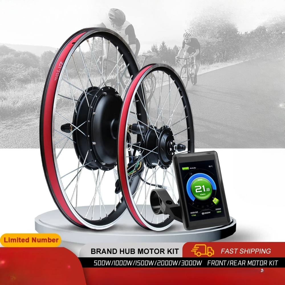MTB Electric Bike 48V 72V 1000W 1500W 2000W 3000W Front Rear Hub Motor Wheel