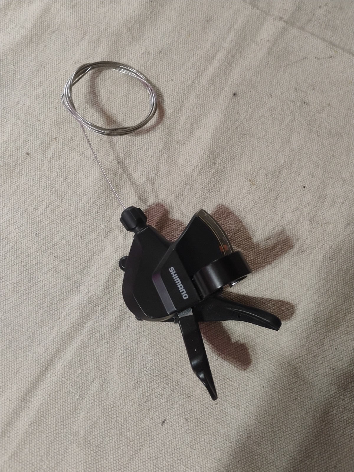 Very Gently Used Shimano SL-M315 3 Speed Rapid Trigger Shifter With Cable