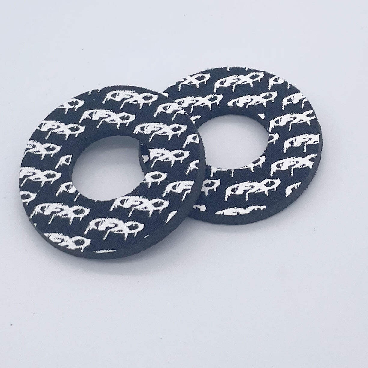 Black FX Drip Moto grip donuts dirt bike motorcycle MX