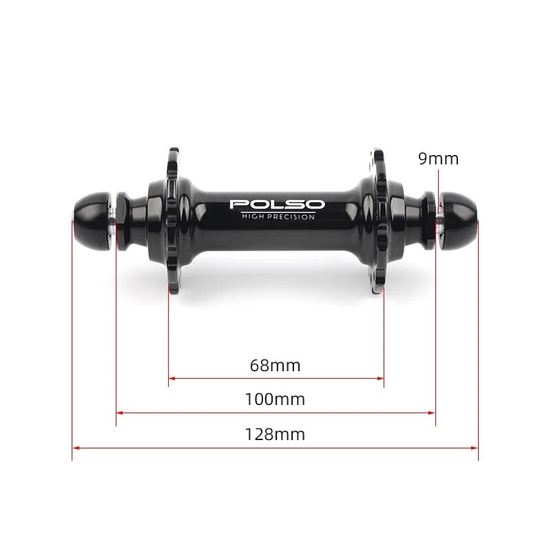 20 24 Hole Fixed Gear Bike Front Rear Hub Fixie Flip Flop Track Bicycle Hub Part