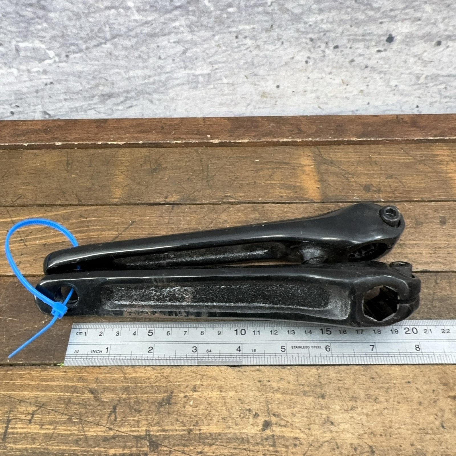 Mongoose BMX Crank Arms 3pc Hex Spindle 6 Side Flat 175 Mm Pair Arms 90s 00s BMX