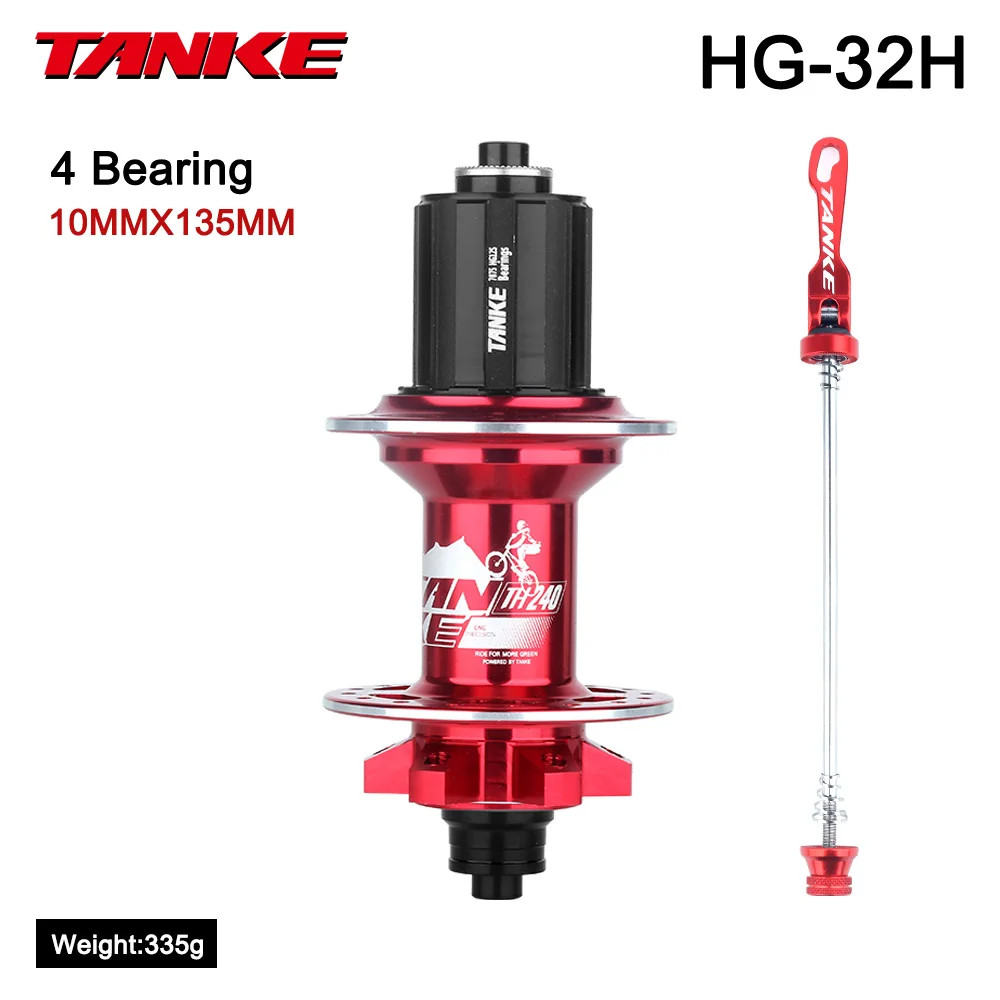 120 Click Hub Bearing MTB Hub Front Rear 32 36 Holes Disc Brake Bicycle Hubs 7 8