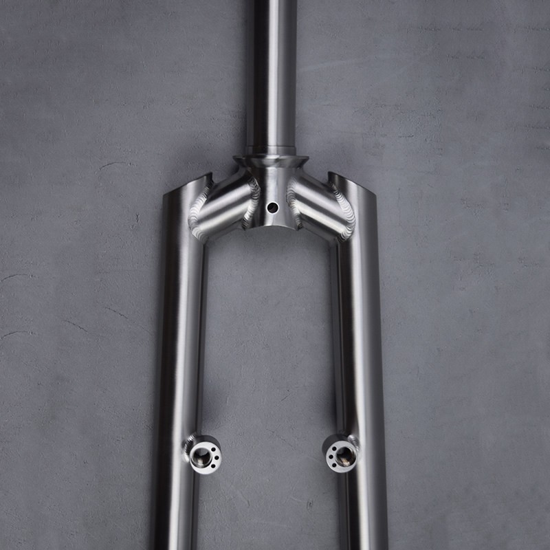 GR9 Titanium MTB Square Shoulder Front Fork V-Brake + Disc brake 29″