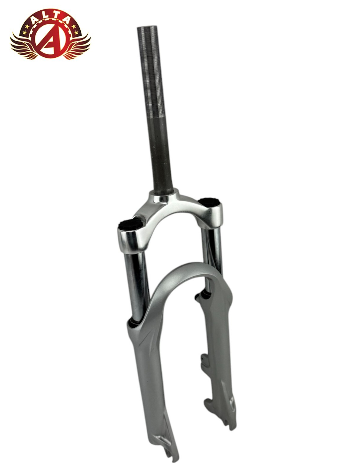 ALTA 20″ Bicycle Suspension 1 Inch Threaded ALLOY DISK Brake Fork CHROME.