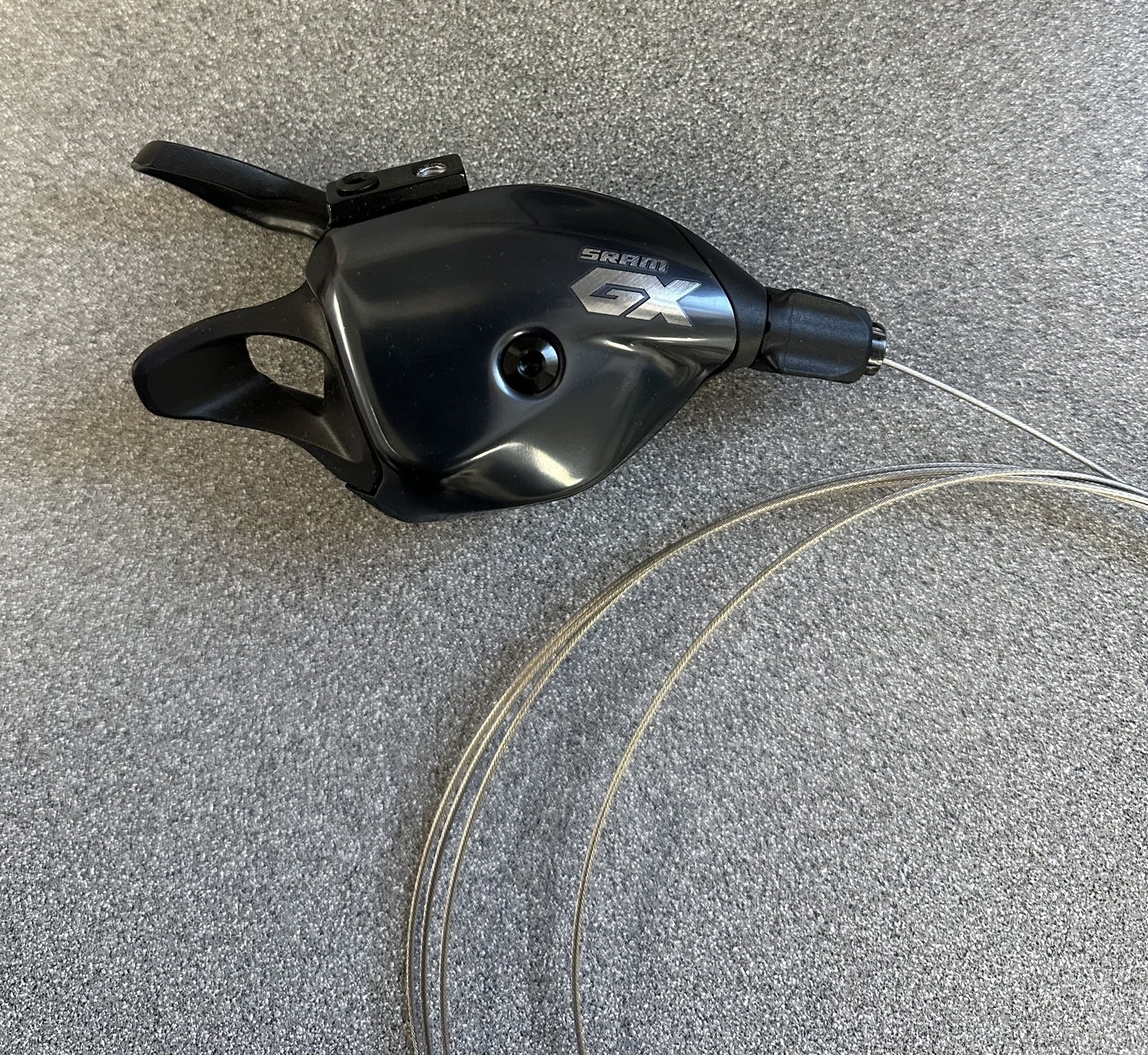 SRAM GX Eagle Trigger Shifter – Rear, 12-Speed, Discrete Clamp, Lunar *OE