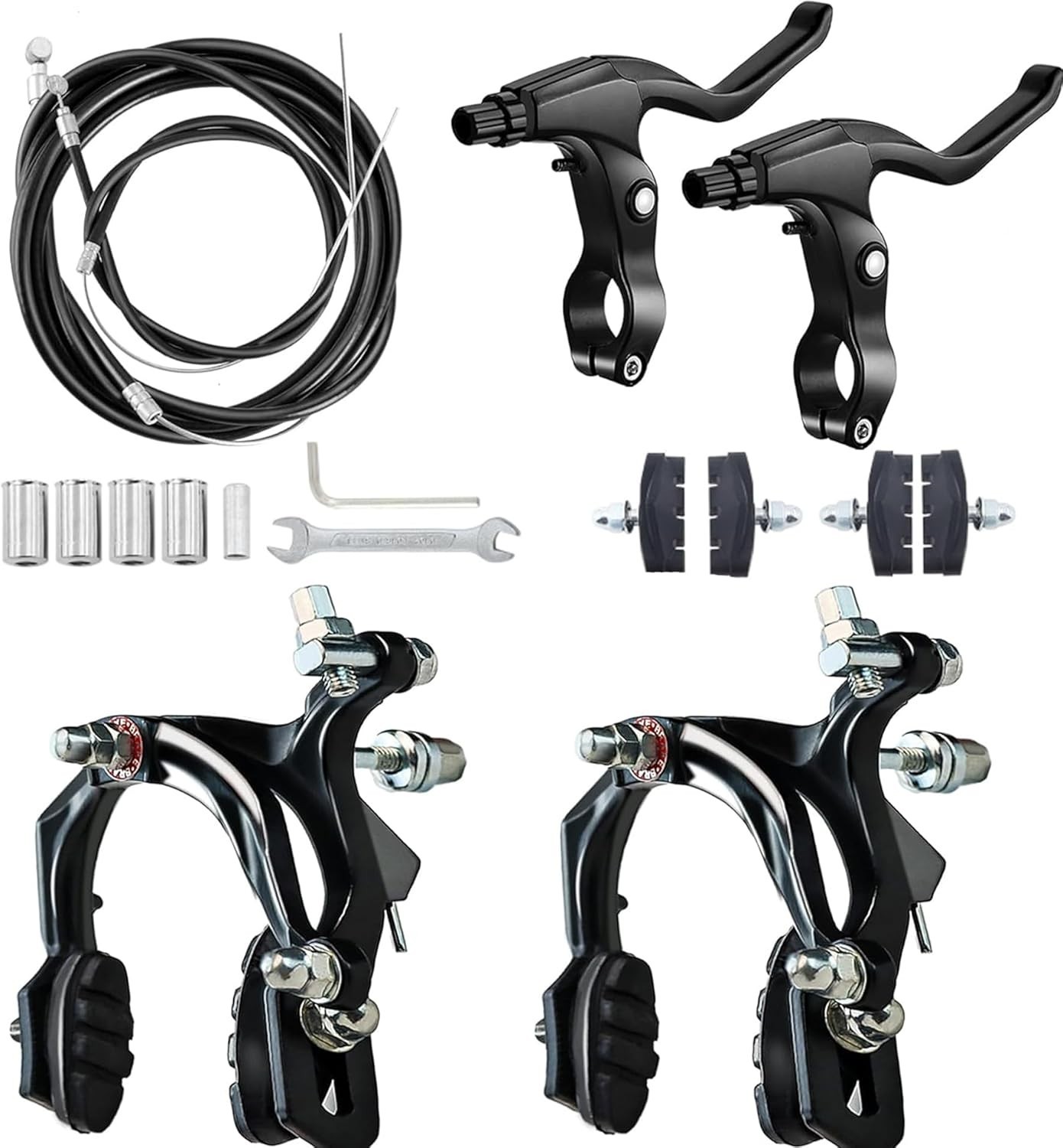 2 Pairs , Universal Complete V Set, Mountain Bike Replacement for Most Bicycl…