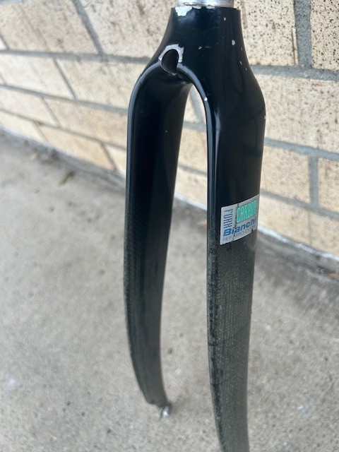 Bianchi Carbon 1 Inch threaded Fork 700c