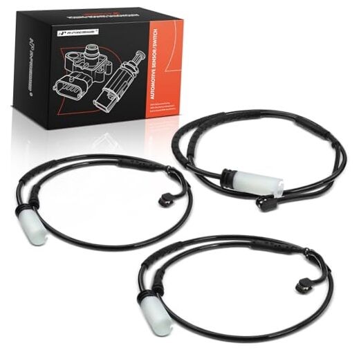 Front and Rear Disc Brake Pad Wear Sensors Compatible with Mini Cooper