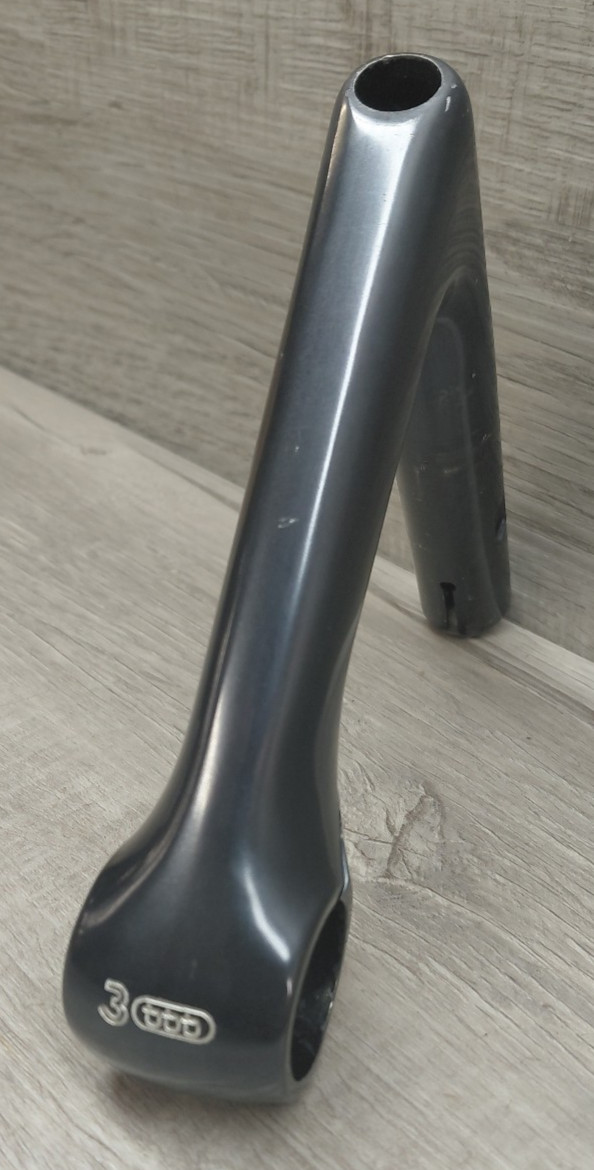 Vintage Early 3TTT Record 84 Quill 1″ Road Bike, Bicycle Stem 130 mm Black