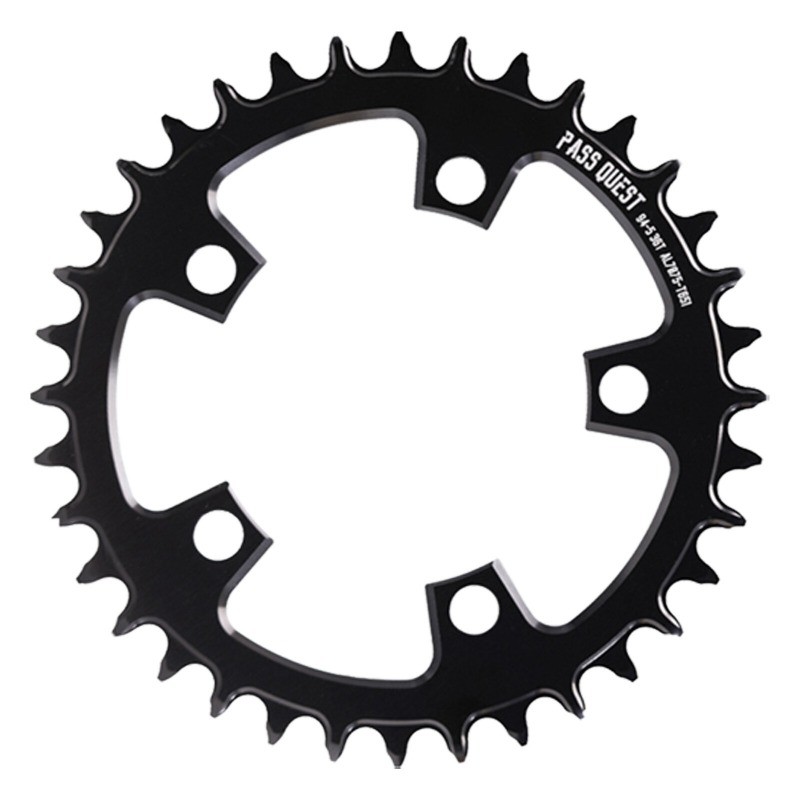 PASS QUEST 94 BCD 5Arm Bicycle Chain wheel ROUND Narrow Wide Chainring 32-40T US